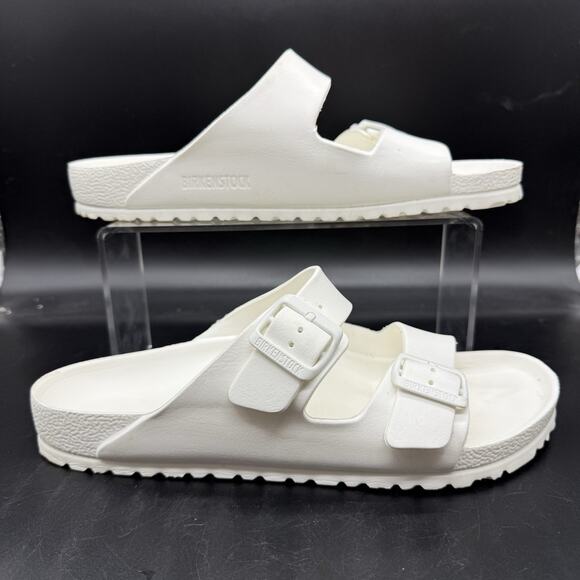 Birkenstock Other - Birkenstock Arizona Essential EVA Sandal Slide White Rubber Size 43 Mens Size 10